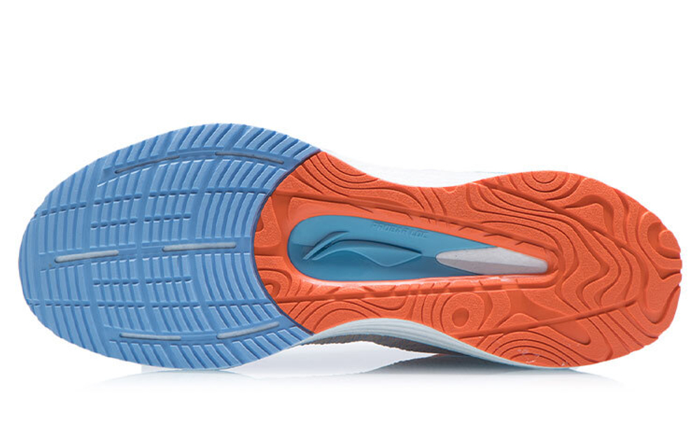 LiNing Li Ning Yueying shock absorption non-slip wear-resistant low-top running shoes blue orange