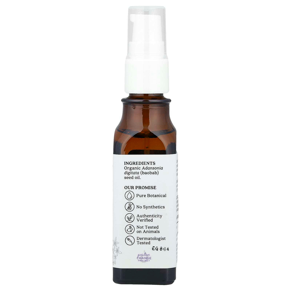 Aura Cacia, Органическое масло баобаба, масло для ухода за кожей, 30 мл (1 жидк. унц.)