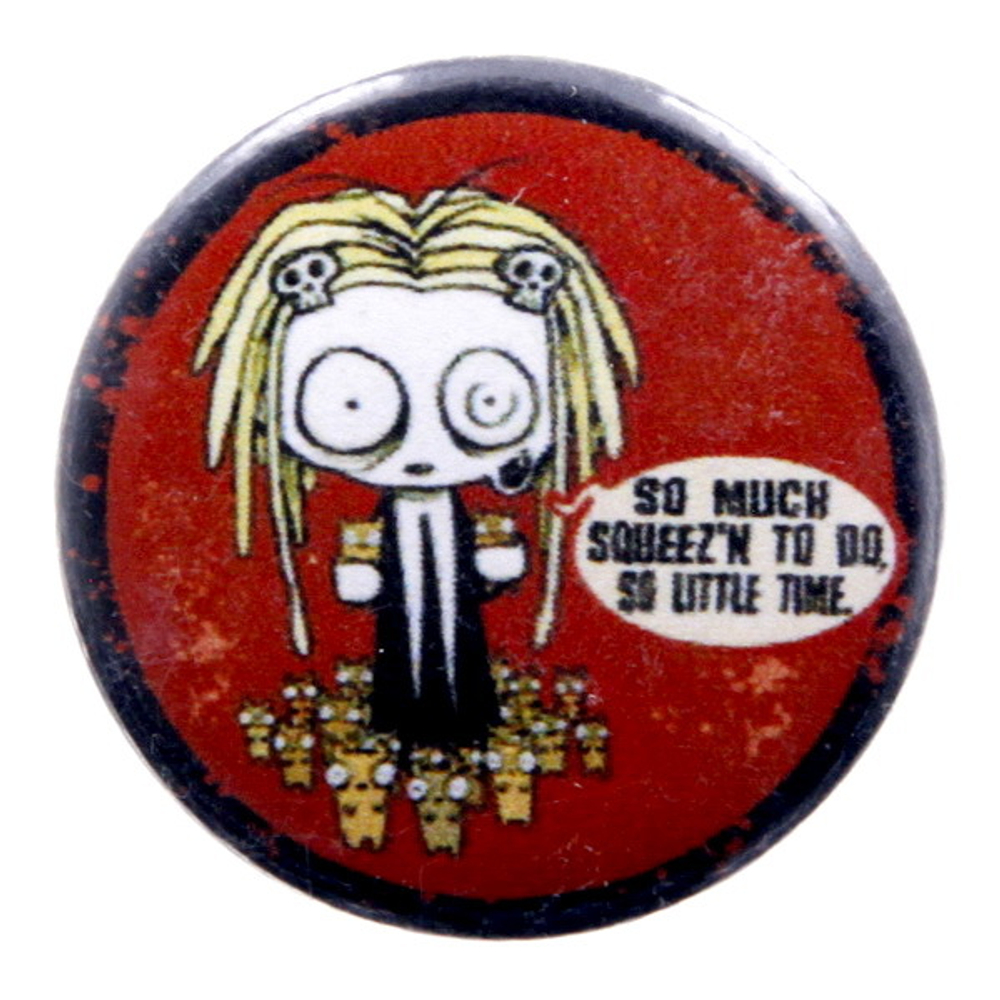 Значок Lenore ( so much soueez'n to do, so litre time )