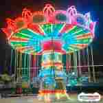 Детская цепочная карусель «Летающий сад», 24 места 15×15×7 м