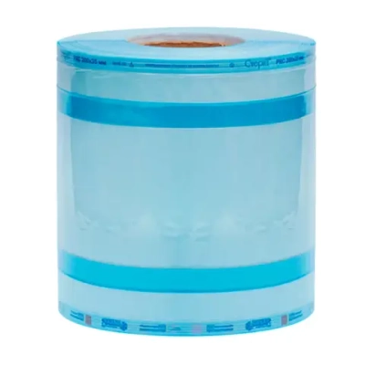 Рулон комбин. со складкой "СтериТ®", 400мм х 90мм х 100м с индикаторами 1 класса