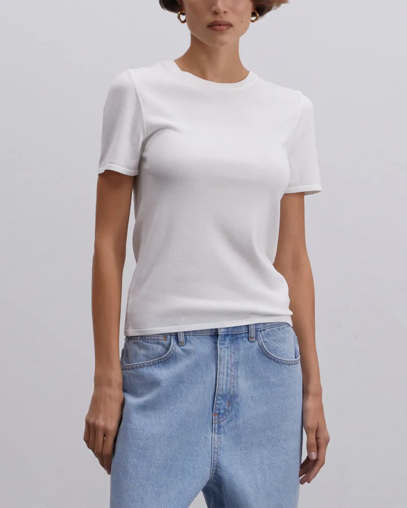 Голубые джинсы-багги