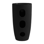 Раковина напольная Azario Tea 450х450х845 отдельностоящая, черный (AZ-M30149MB)