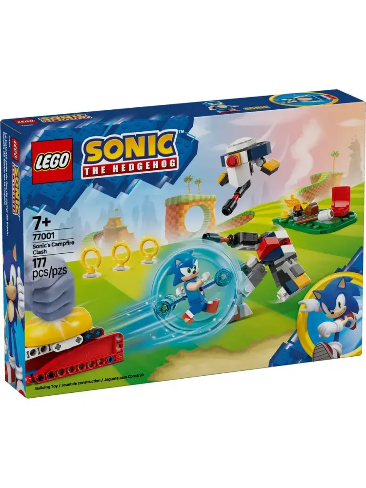 Конструктор Sonic 77001 Противостояние Соника у костра