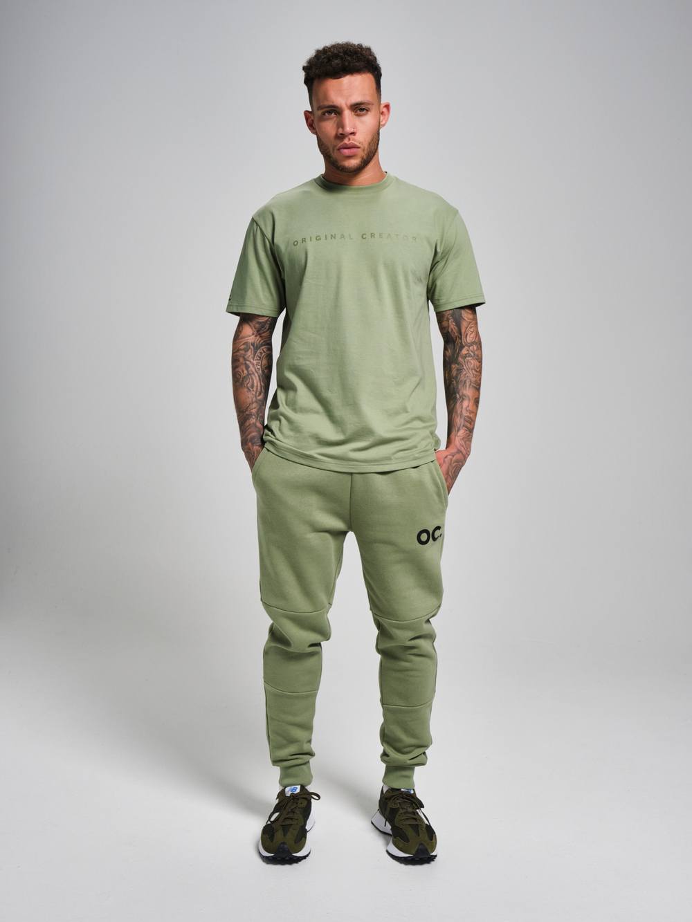 Футболка мужская ORIGINAL CREATOR OC. T-SHIRT, Светло-зеленый