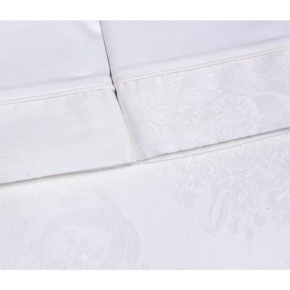 Постельное белье Josephine кремовый жаккард deluxe TIVOLYO HOME Турция