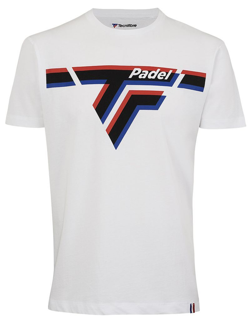 Мужская теннисная футболка Tecnifibre Padel Tee - белый