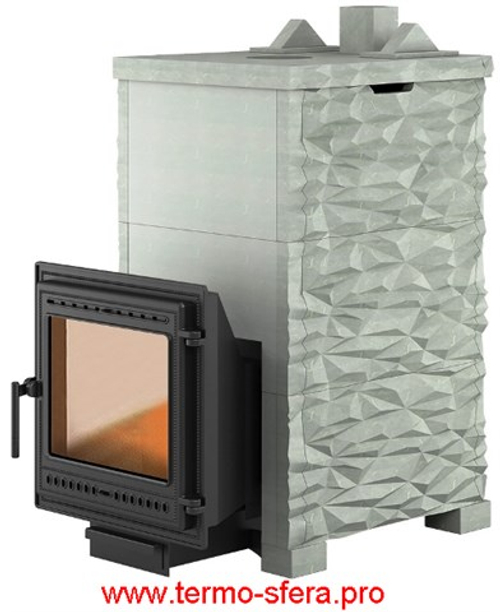 Печь для бани "Легенда Русский пар 24 (505)" NEXT Талькохлорит, S-40 "Дюна -3"