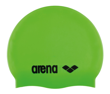 Шапочка для плавания детская ARENA CLASSIC SILICONE JR,  артикул  916700, цвет  65 (acid lime-black)