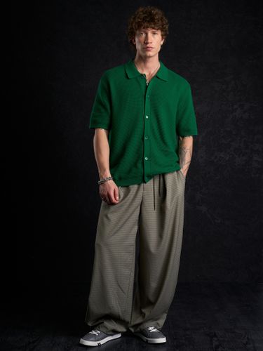 Зеленые брюки 2s1 studio в клетку