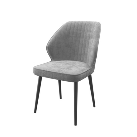 Стул MICHAEL, ЧЕРНЫЙ/GREY LUX b22