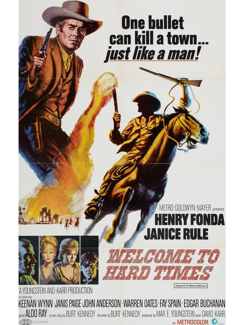 Добро пожаловать в Тяжелые Времена (1967) (DVD-R)