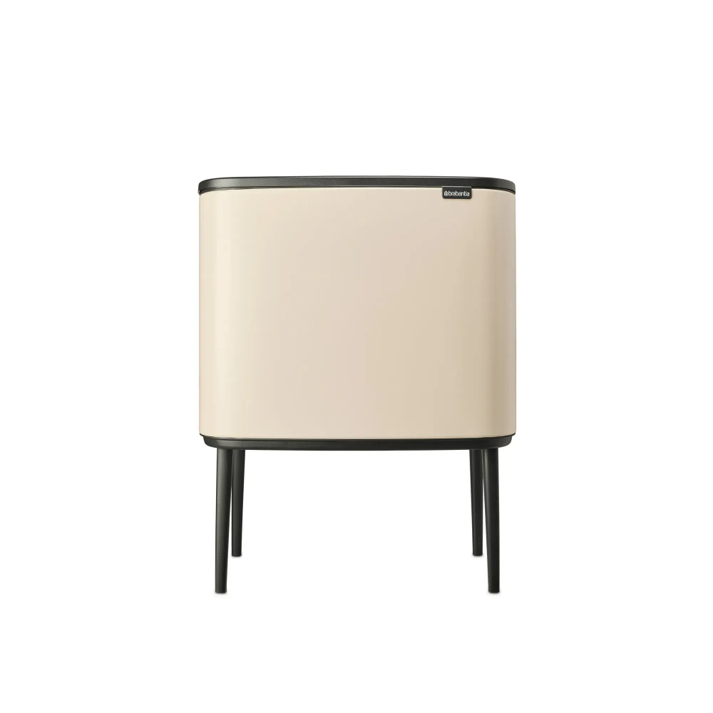 Brabantia Контейнер для мусора Bo Touch 11+23 л бежевый