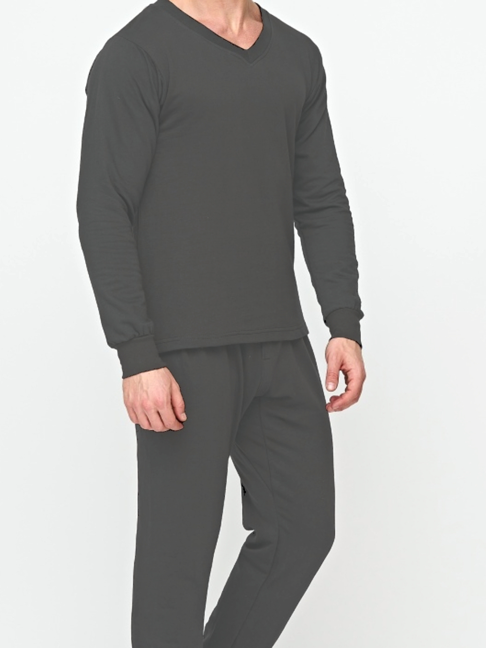 Термобелье M-Nur Textile Комплект серый 56р