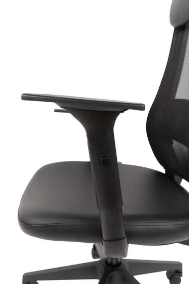 Офисное кресло Chairman 500LT Россия экокожа черный/TW-01 черный