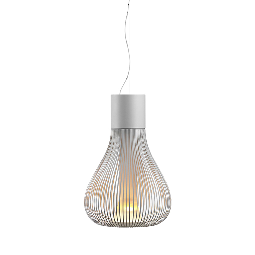 Pendant design lamp  Chasen S2 by Flos (White)