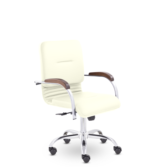 Кресло Самба Люкс GTP TG СН D8 S-0427 (слоновая кость)