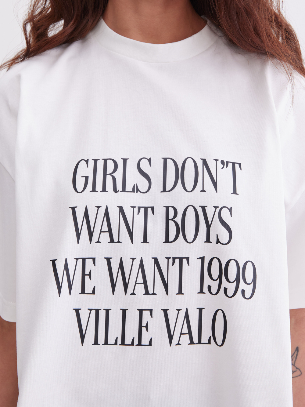 Футболка We want VV, молочная