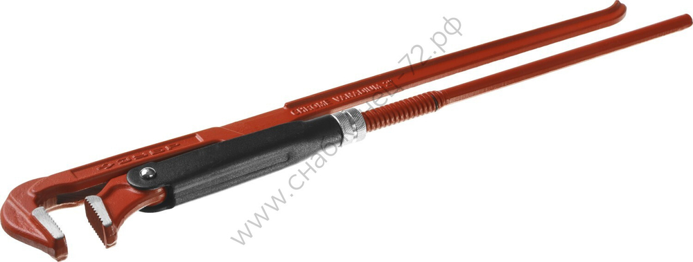 ЗУБР Мастер-90, №3, 2″, 560 мм, Трубный ключ с прямыми губками (27314-3)