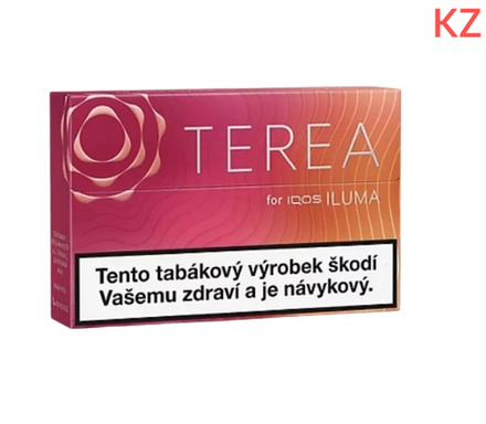 Стики Terea Ruby fuse мягкий табак с ягодами и цветочными нотками (Казахстан) (блок - 10 пачек)
