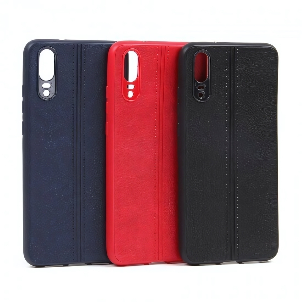 Панель из экокожи для Huawei P20, 010498 Синий