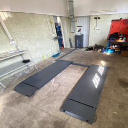 WDK-505X Подъемник ножничный слесарный 3,5 тонны, 380В