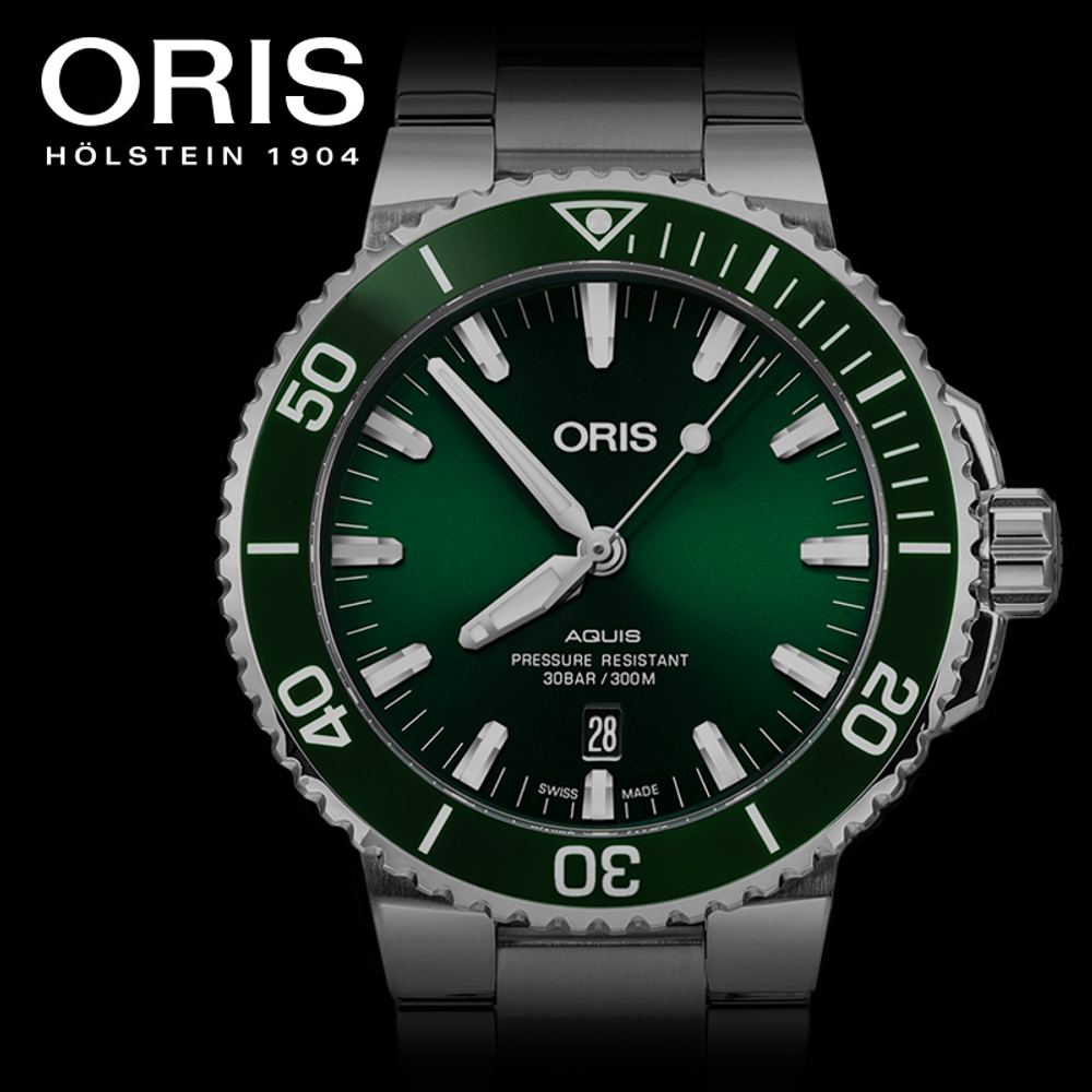Oris Aquis Date 01 733 7730 4157-07 8 24 05PEB