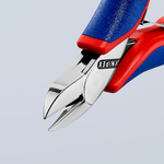 Кусачки боковые для электроники 115 мм Knipex 7722115