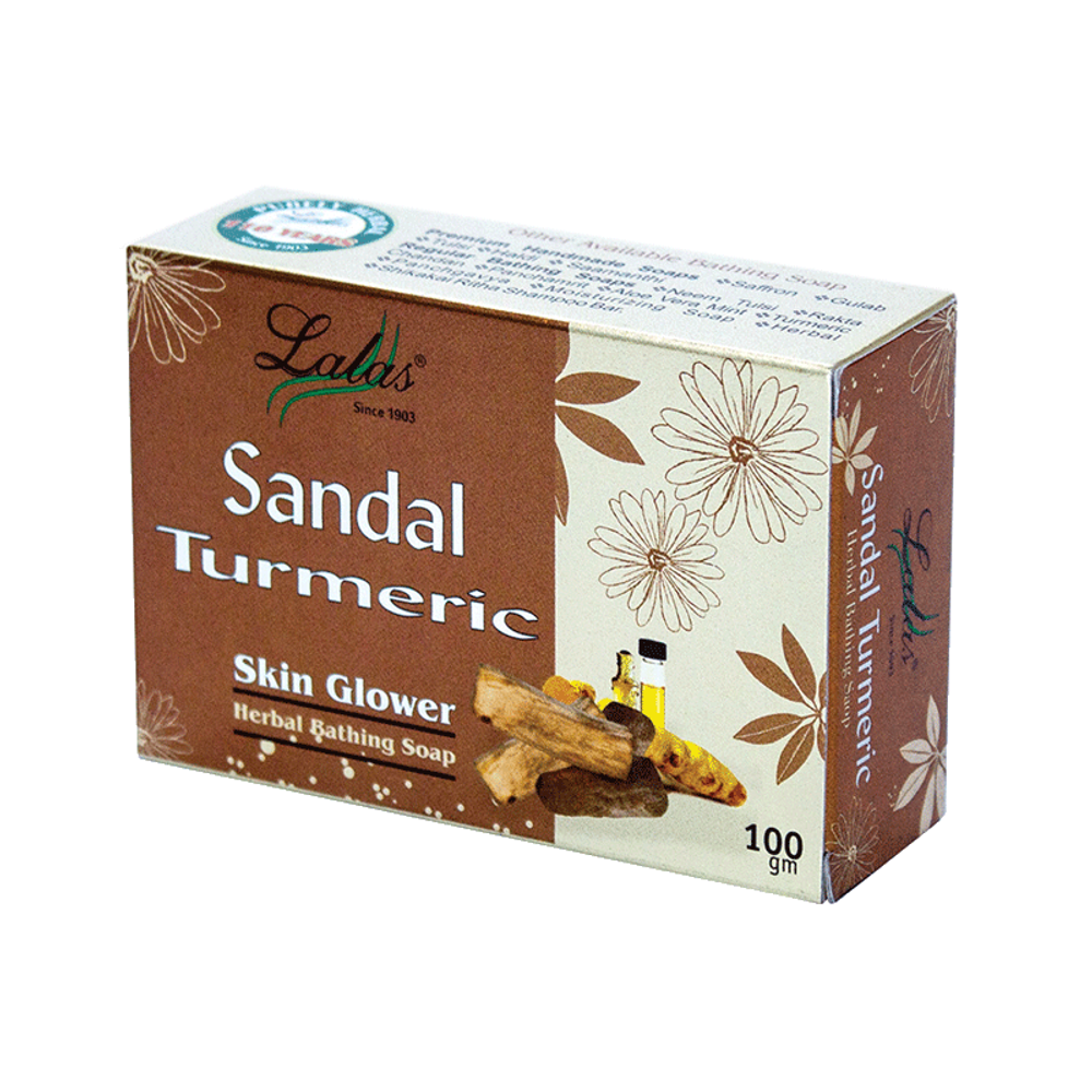 Мыло Lalas Сандал Куркума Chandan Haldi Soap 100 г