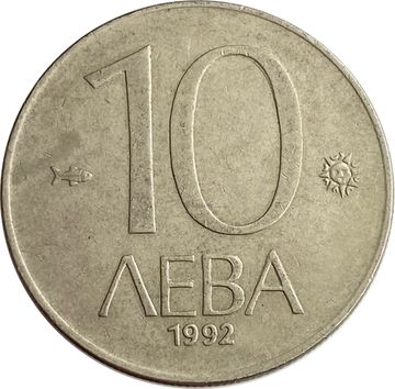 10 левов 1992 Болгария