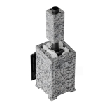 Печь банная «Атмосфера XL» в облицовке «Пироксенит ЭЛИТ»