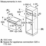 Встраиваемый духовой шкаф BOSCH HBG537EW0R