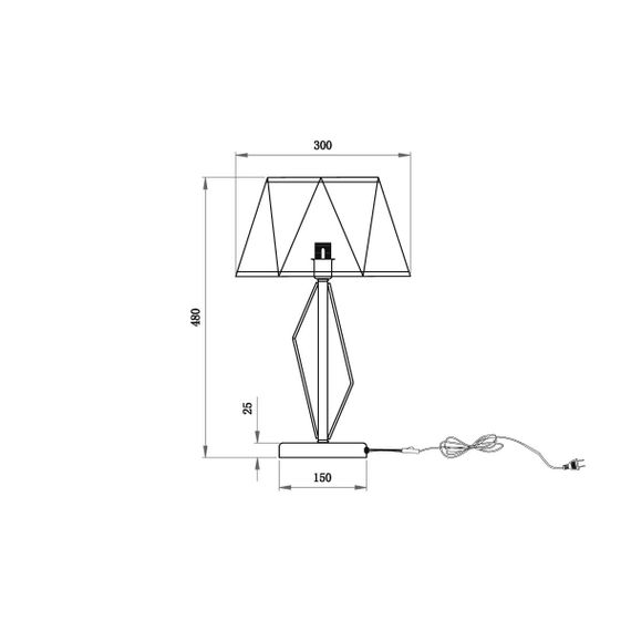 Настольная лампа Vele Luce Si VL2191N01