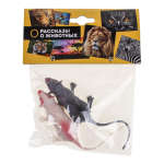 Набор из 2-х фигурок Крысы 7,5см, цвет в ассорт. в пак(Играем Вместе)