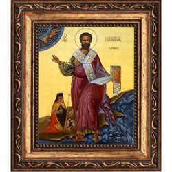 Варнава (Иосия) Медиоланский, Кипрский епископ, апостол от 70-ти. Икона на холсте.