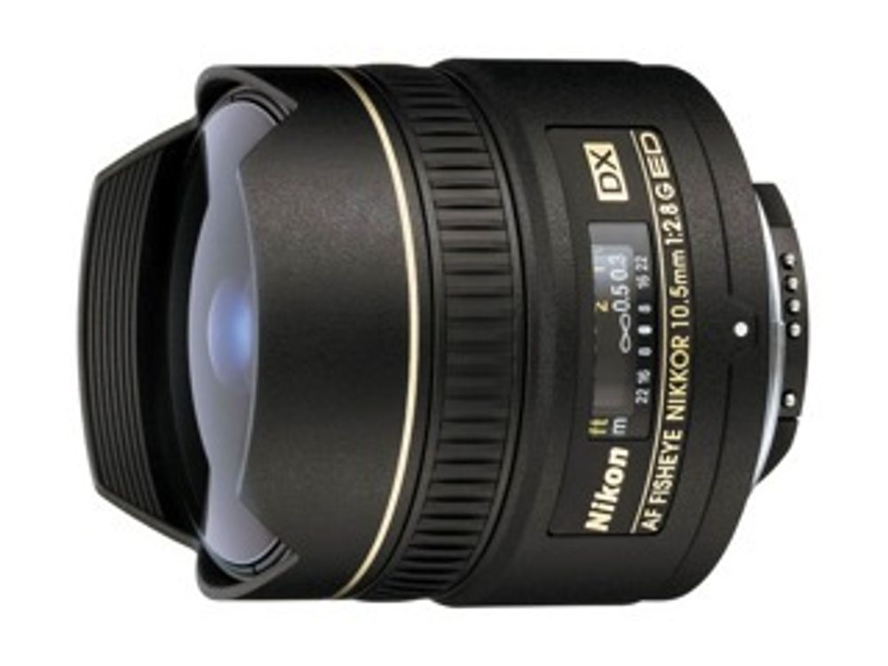 Объектив Nikon 10.5 mm f/2.8G ED DX Fisheye-Nikkor