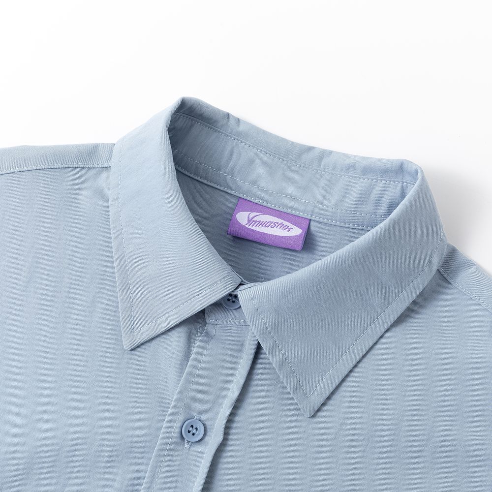 Сорочка Ymkashix Puff голубая