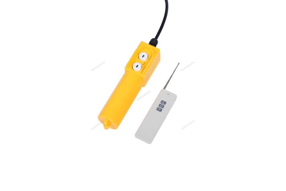 Катушка для сбора выхлопных газов с автоматическим приводом со шлангом L=8 м, D=75 мм и насадкой NORDBERG HRF8075E-KIT