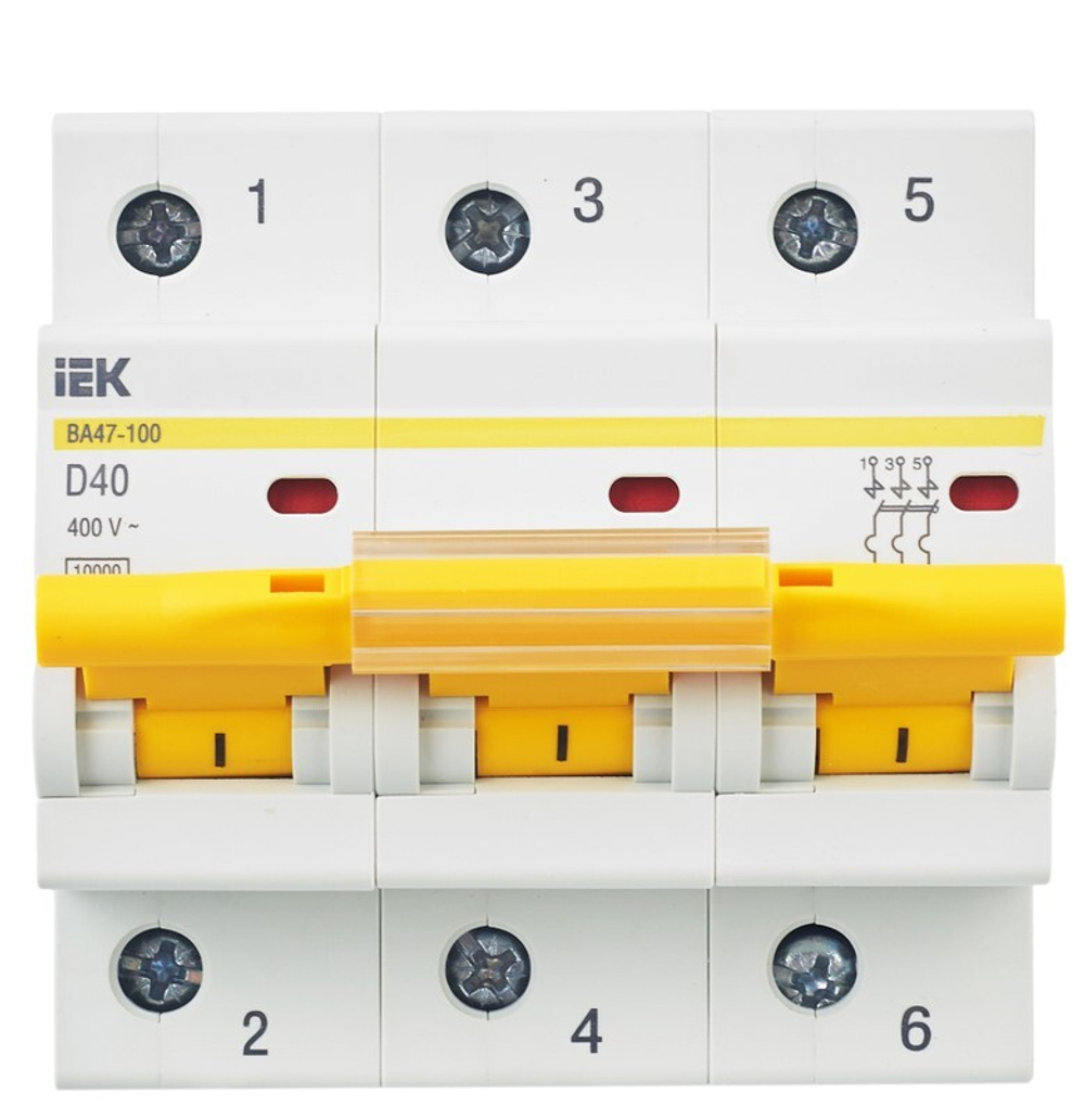 Автоматический выключатель  IEK MVA40-3-040-D