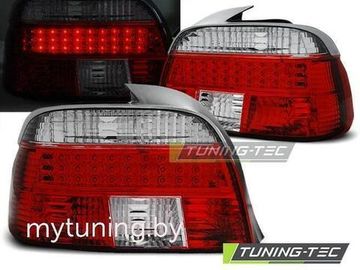 Задние фонари Bmw 5 E39 red white led