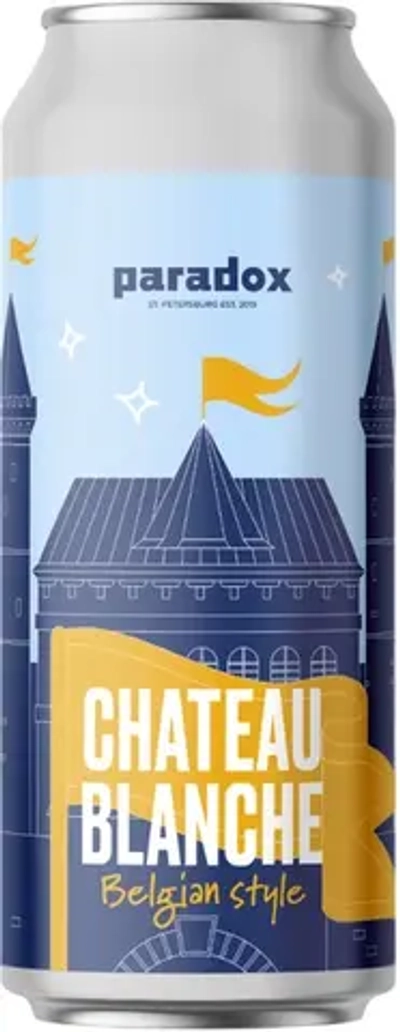 Пиво Парадокс Шато Бланш / Paradox Chateau Blanche 0.45 - банка