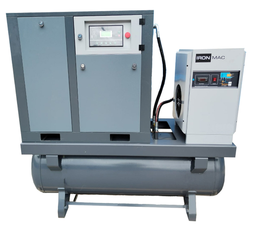 Винтовой компрессор IRONMAC IC 7,5/8 С VSD DF 500L (IP 54)