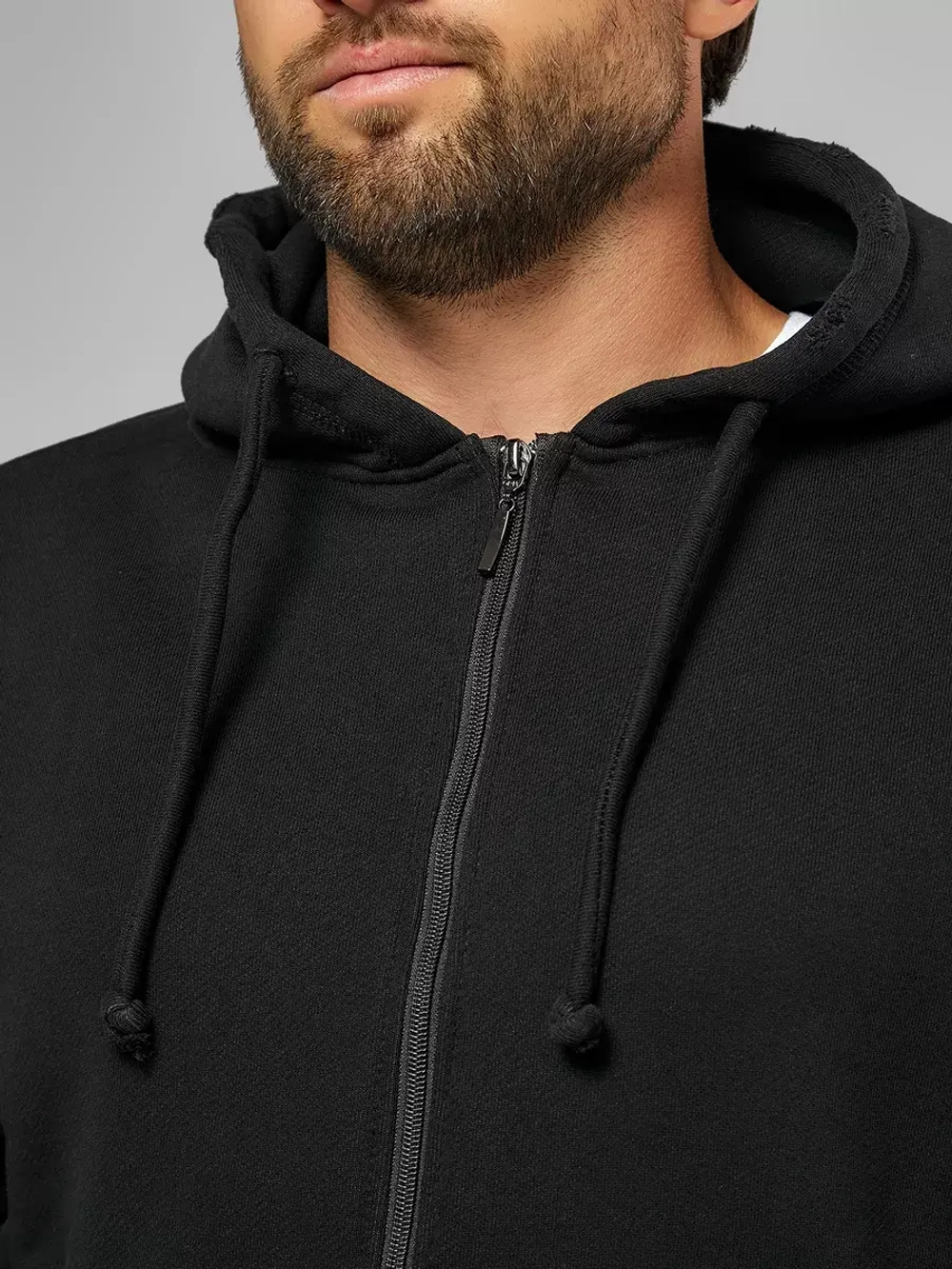 Толстовка c потертым эффектом