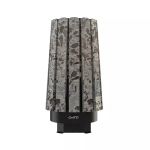 Дровяная банная печь Grill'D Cometa Vega 180 Long Stone Pro (Серпентинит)