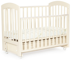 Детская кроватка Bebizaro Regency маятник универсальный с ящиком 02 VANILLA