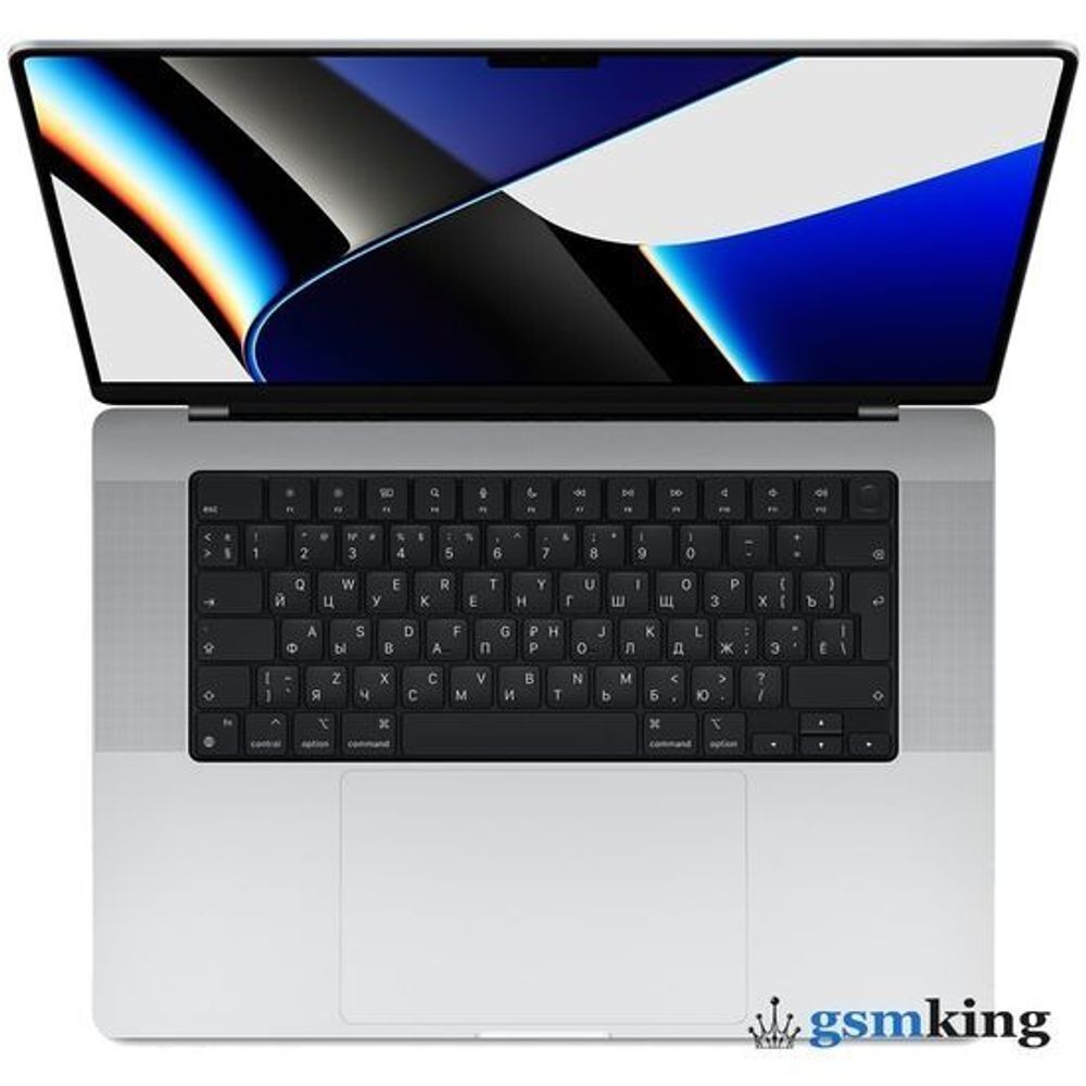 Ноутбук Apple MacBook Pro 16, 16.2&amp;quot; (3456x2234) Retina 120Гц/Apple M1 Max/32ГБ/1ТБ SSD/M1 Max 24-core GPU/MacOS, серебристый [Z14Y0008K]