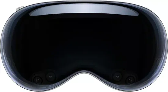 Очки виртуальной реальности Apple Vision Pro, 1 ТБ, серебристый/белый