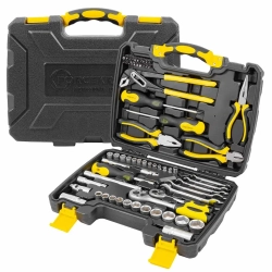 Набор инструментов 65пр. 1/4''3/8''(6гр.)(4-24мм) FORCEKRAFT FK-3651