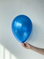 S Шар металлик 12" / 30 см  №19 синий (БГ-17)