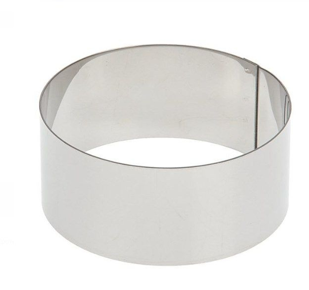 Форма для выпечки КОЛЬЦО диаметр 60 высота 50 мм